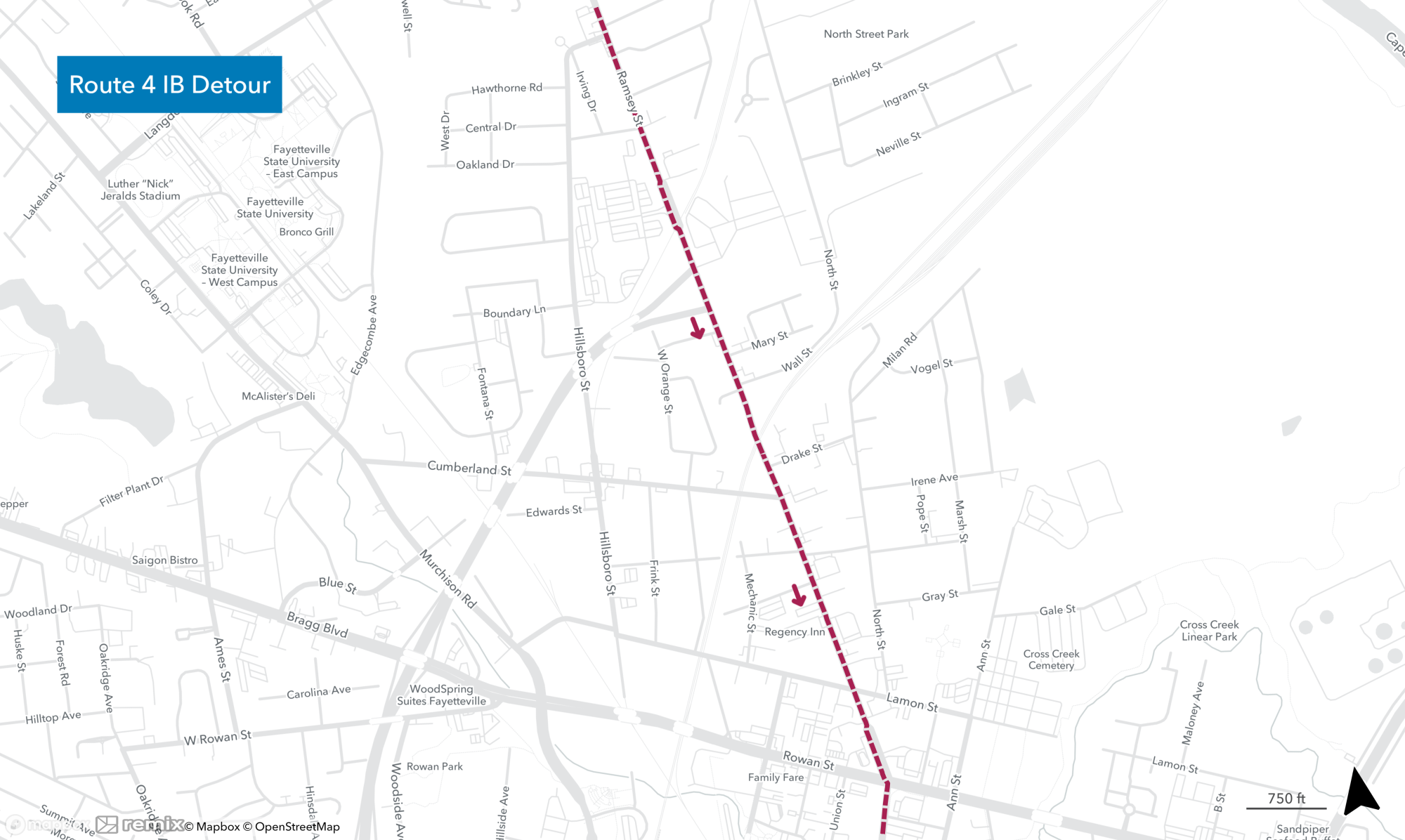Railroad Closures 4 IB